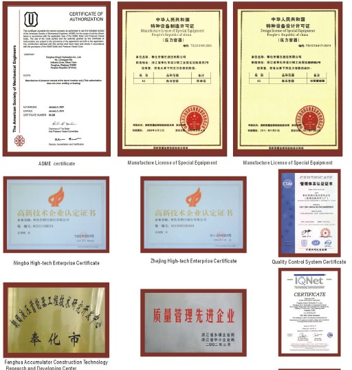 Гидроаккумуляторы Hydac (Хюдак) из Китая